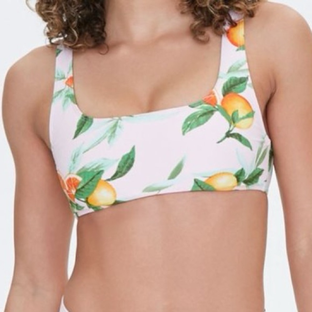 Forever 21 Fruit Bathing Suit Top NWOT